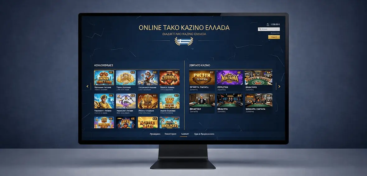Online casino Ελλάδα - Νόμιμες πλατφόρμες τυχερών παιχνιδιών