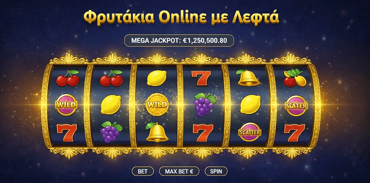 Ποικιλία παιχνιδιών σε ελληνικά online casino - Slots, Live Casino